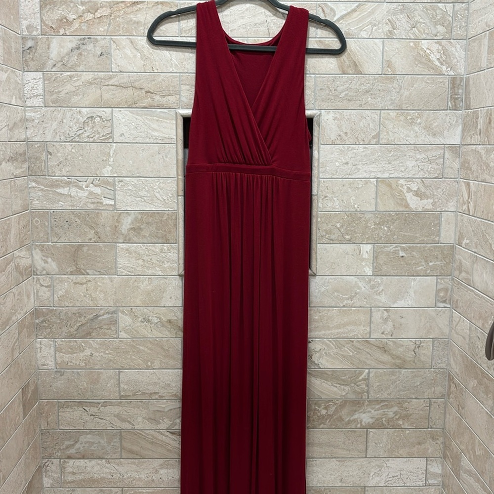 Gap Red Maxi Dress Size Medium